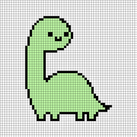 Dino- @Pixelate.sma