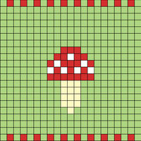 Whimsical mushroom 