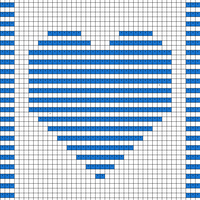 Baby Blanket Heart