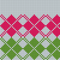 Argyll Scarf 19 st repeat
