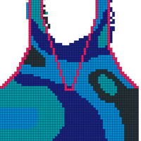 wevy vest flere str front