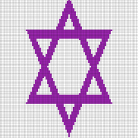 4 Color Star of David #2c