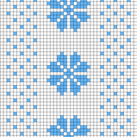 Winter Flower Scarf