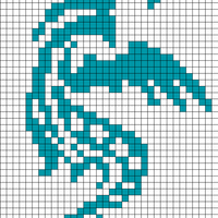 Alpha pattern A50384 - Dragon