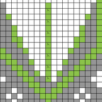 Harriet's Hat Chart E Seahawk