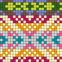 gráfico A jersey fair isle