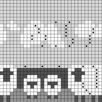 Sheep hat b/w 76 stitches