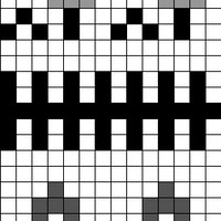 Black and White No Place Like Gnome Chart