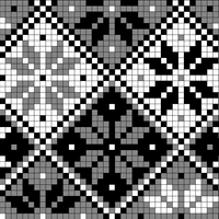Tri-color diamond stars 