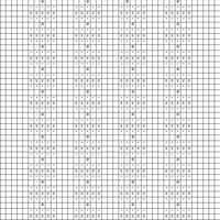 Trying To Make Twisted Stitch Dishcloth A Chart 