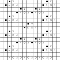 Dice Pattern 3 by Barbara Walker