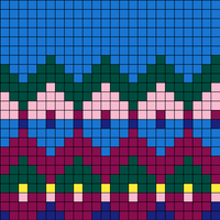 Multicolor hexagons