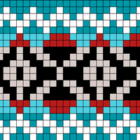 Fair Isle Scarf - Pattern 5