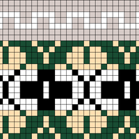 Fair Isle Scarf - Pattern 9