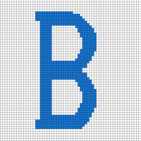 B