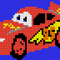 Lightning McQueen simple.bmp