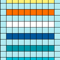 Striped blanket