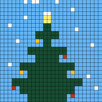 Christmas Tree Enlarged