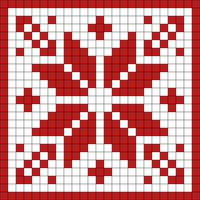 Copy of Nordic Winter Afghan Crochet along