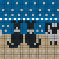 Moutons et border collie