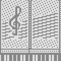 Copy of Musical Mittens - treble 