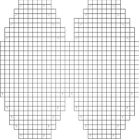 Double Round Ornament Template