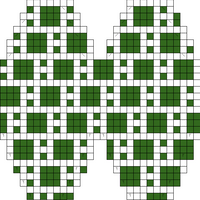 Double Round Ornament Plaid