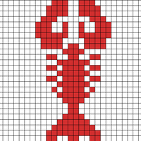 Med lobster hat