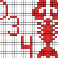 small d34 lobster hat
