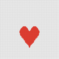 Heart pillow new