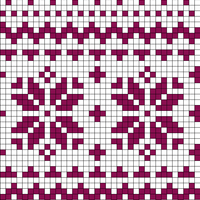 fair isle mitten