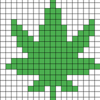 Weed leaf