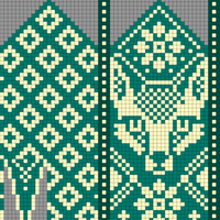 fox mittens