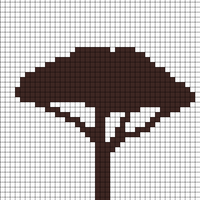 Akacietræ2silhuet