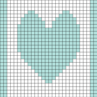 Heart Blanket - 30 Stitches