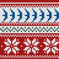 Copy of Christmas Fair Isle for Hat