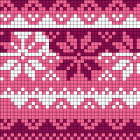 1PINK/EGGPLANT SWEATER