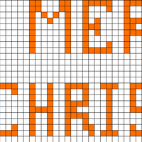 Christmas stocking Letters