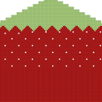 Adult male strawberry hat