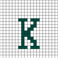 Letter K