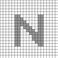 Letter N
