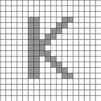 Letter K