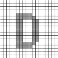 Letter D