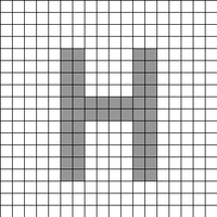 Letter H