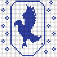 Ravenclaw Raven Centered