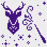 Harry Potter Patronus with Wand