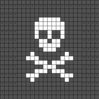 Standard Coaster Skull