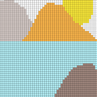 sunset landscape but better?