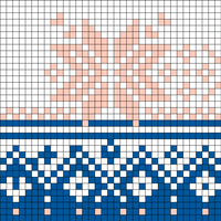 Front with star flower