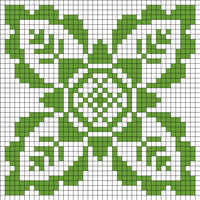 Floral square 3